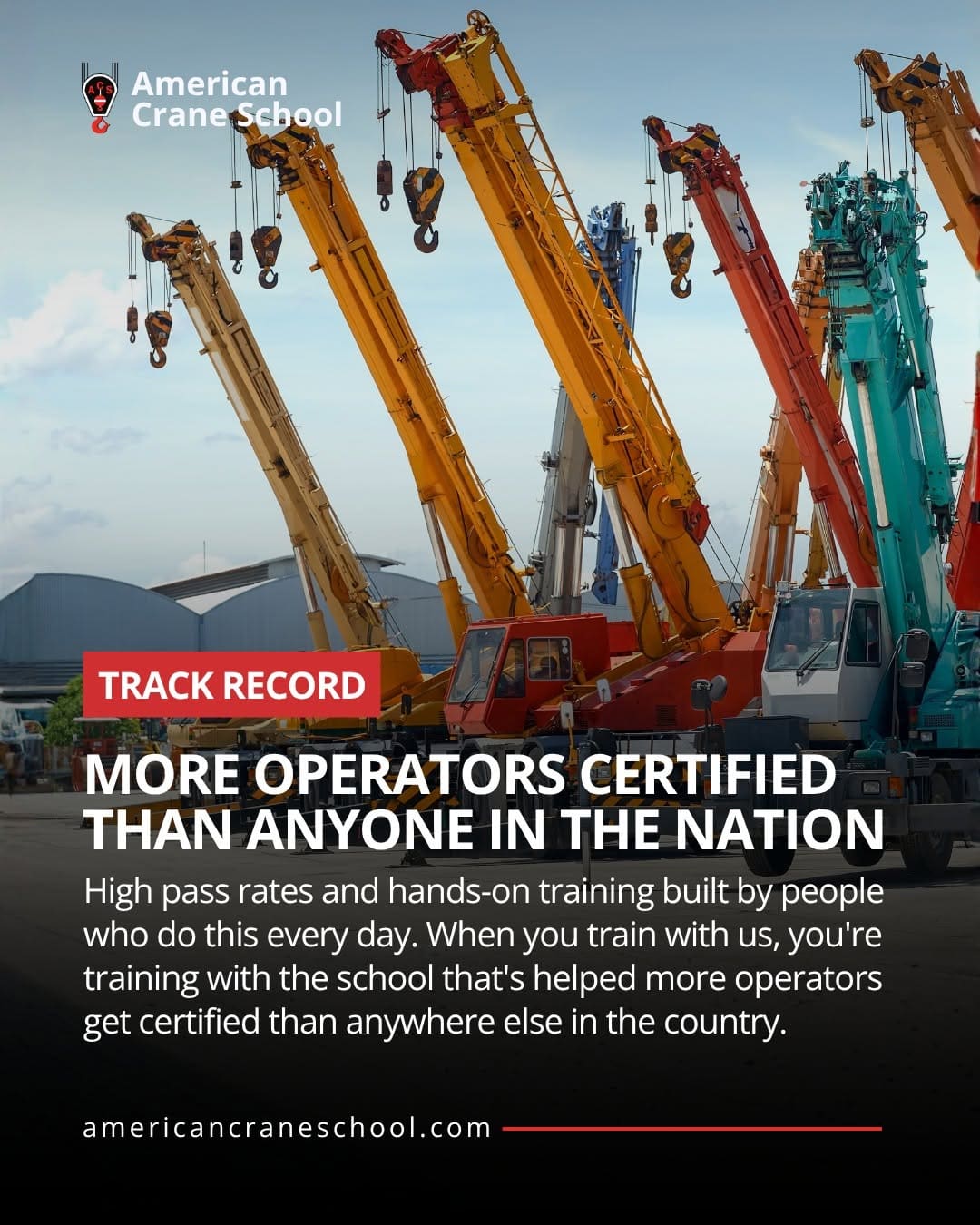 More Crane Operators Certified than Anyone in the Nation