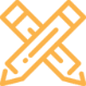 monthly-classes Pencils Crossing Icon